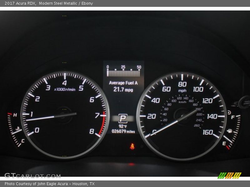Modern Steel Metallic / Ebony 2017 Acura RDX