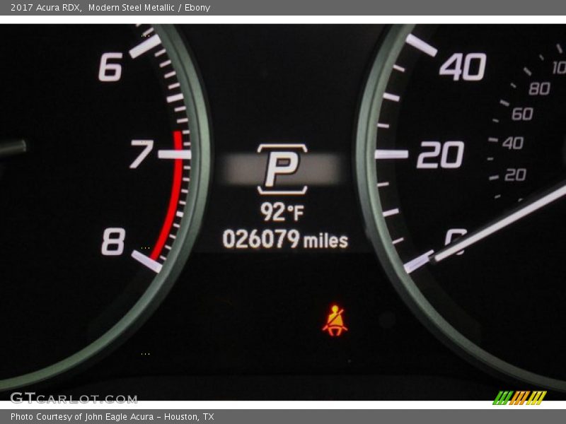 Modern Steel Metallic / Ebony 2017 Acura RDX