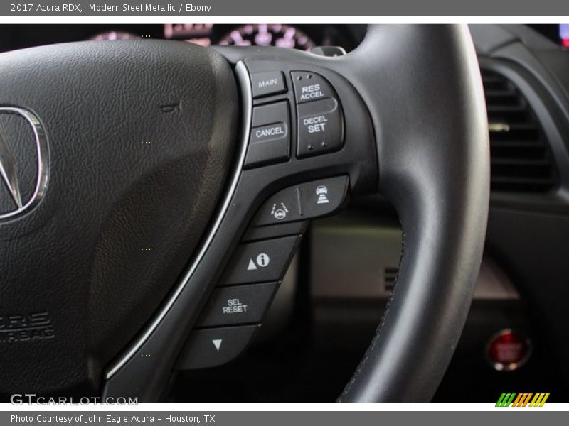 Modern Steel Metallic / Ebony 2017 Acura RDX