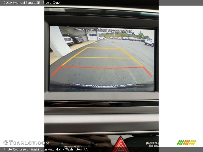 Blue / Gray 2019 Hyundai Sonata SE