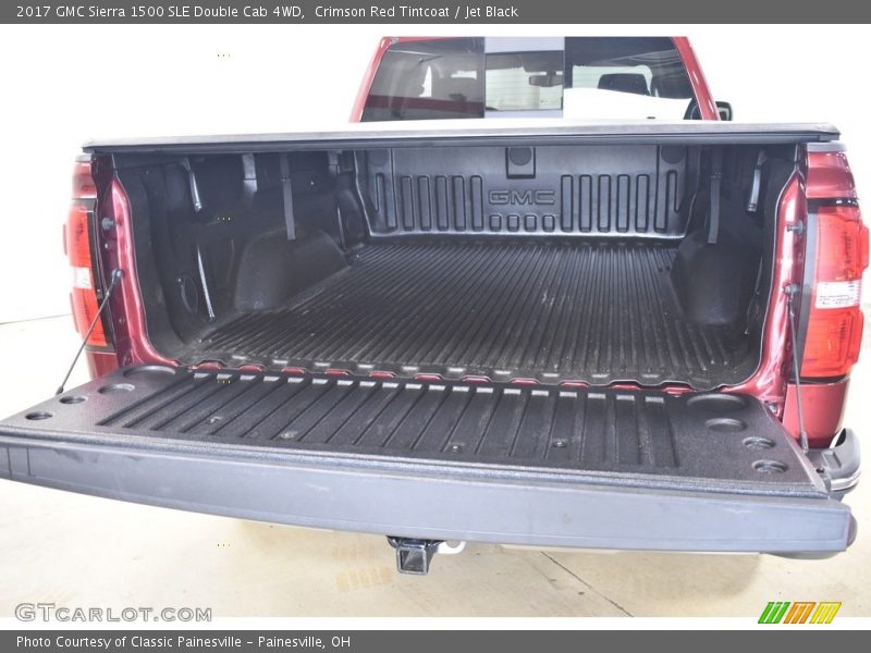 Crimson Red Tintcoat / Jet Black 2017 GMC Sierra 1500 SLE Double Cab 4WD