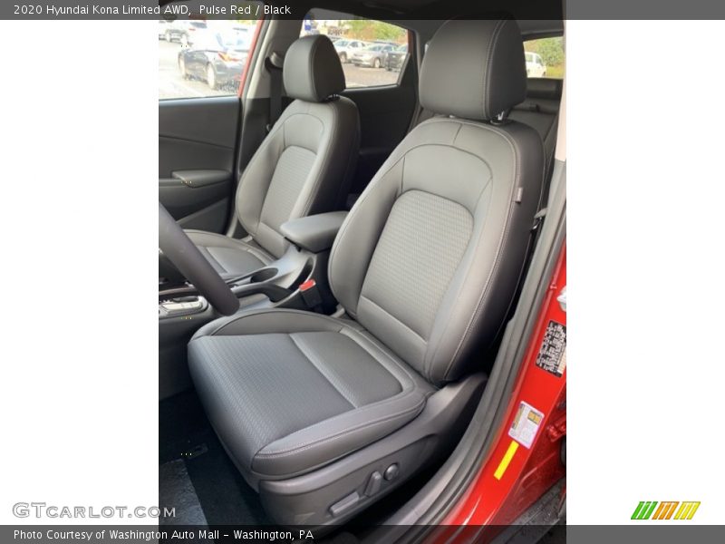 Front Seat of 2020 Kona Limited AWD
