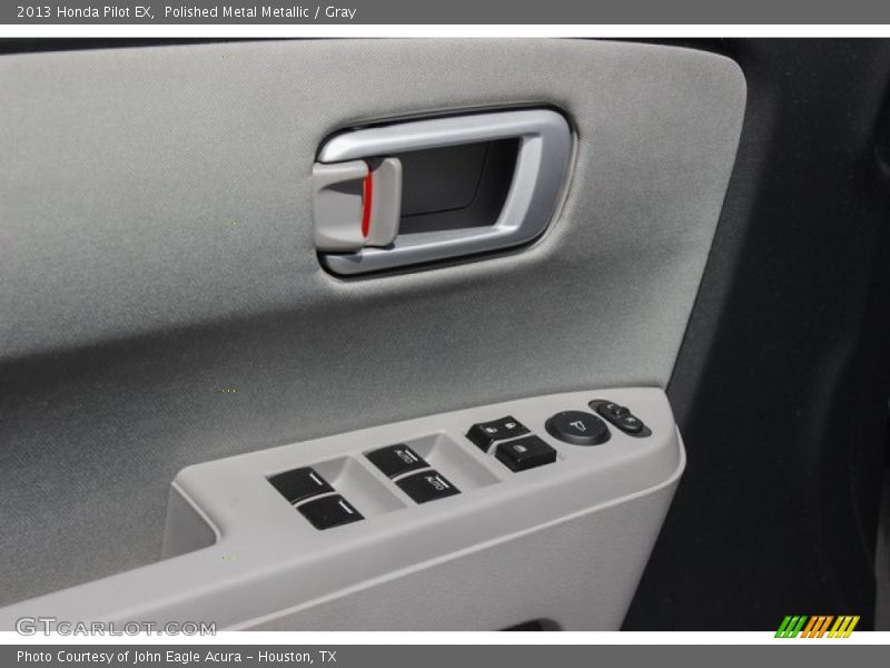 Polished Metal Metallic / Gray 2013 Honda Pilot EX