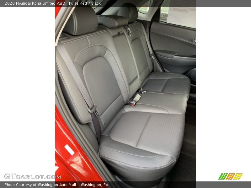 Rear Seat of 2020 Kona Limited AWD