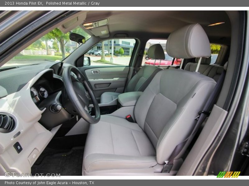 Polished Metal Metallic / Gray 2013 Honda Pilot EX