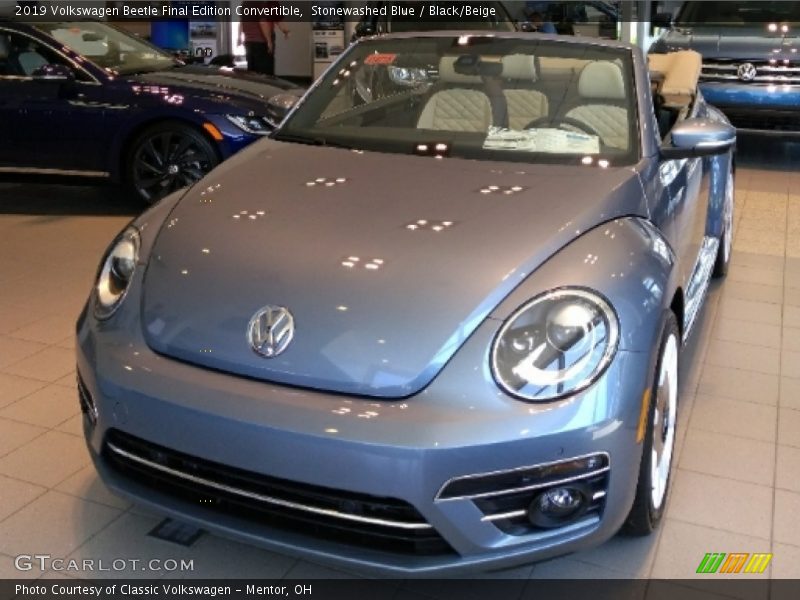  2019 Beetle Final Edition Convertible Stonewashed Blue