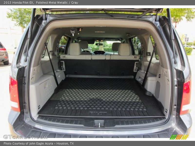 Polished Metal Metallic / Gray 2013 Honda Pilot EX