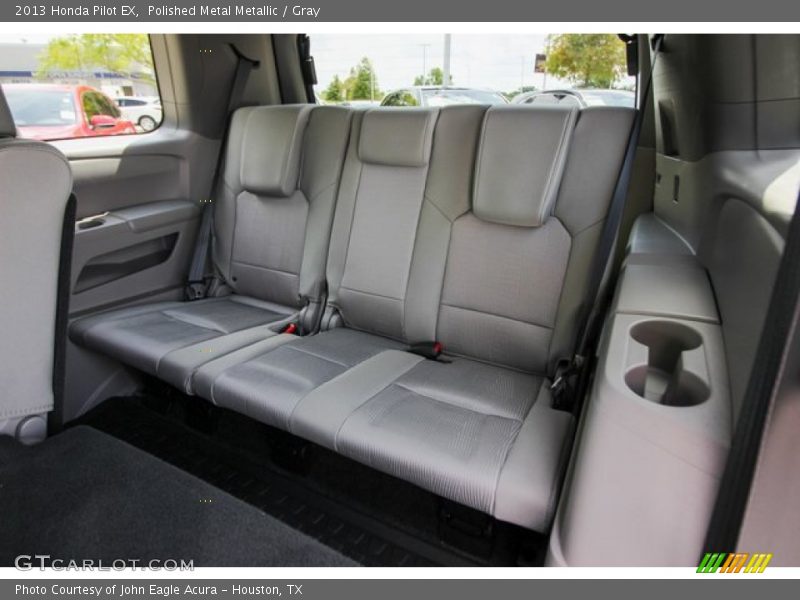 Polished Metal Metallic / Gray 2013 Honda Pilot EX