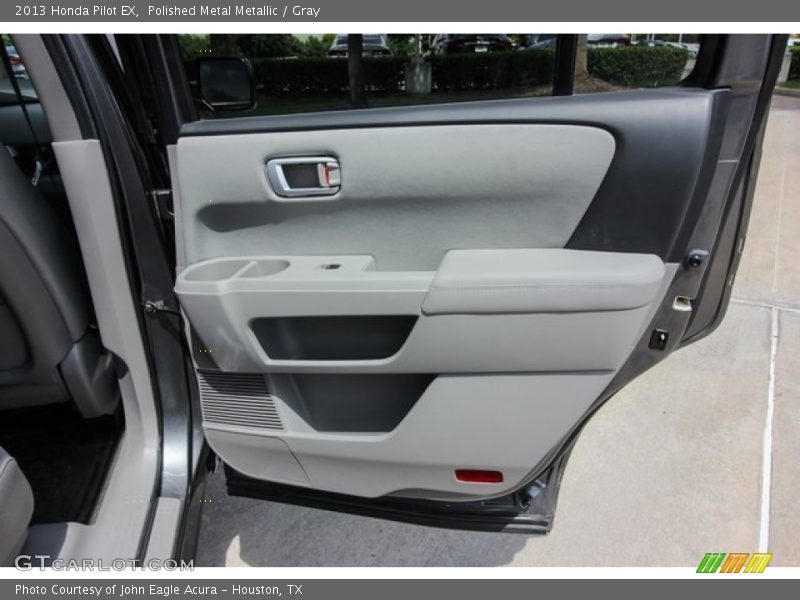 Polished Metal Metallic / Gray 2013 Honda Pilot EX