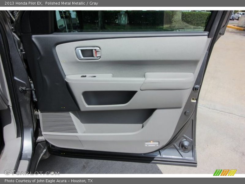 Polished Metal Metallic / Gray 2013 Honda Pilot EX