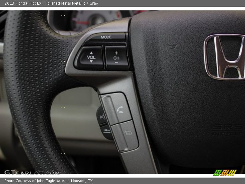 Polished Metal Metallic / Gray 2013 Honda Pilot EX