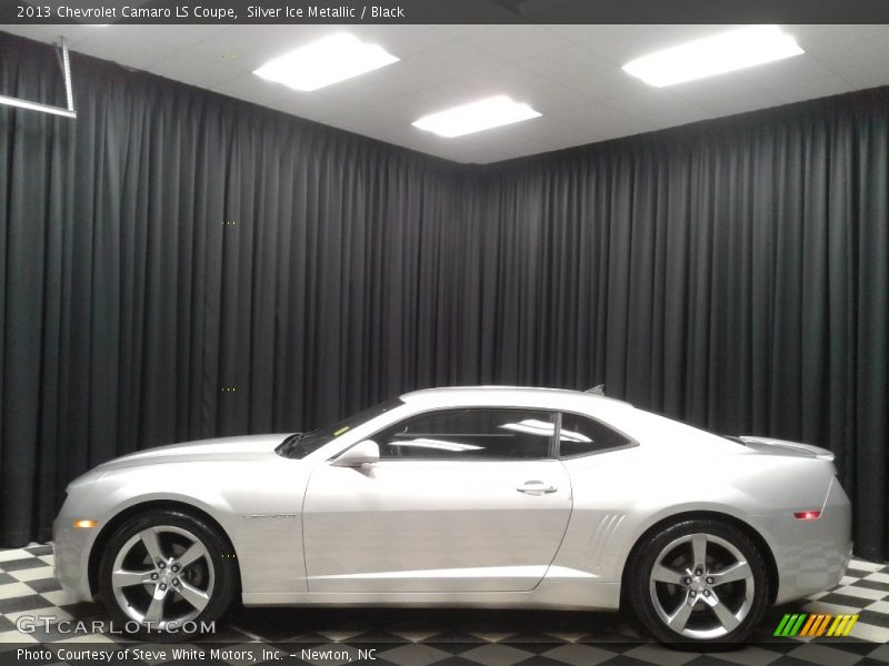 Silver Ice Metallic / Black 2013 Chevrolet Camaro LS Coupe