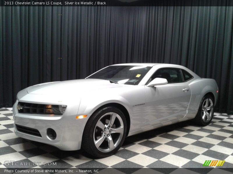 Silver Ice Metallic / Black 2013 Chevrolet Camaro LS Coupe