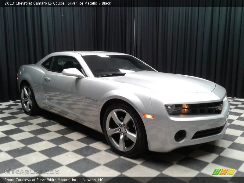 Silver Ice Metallic / Black 2013 Chevrolet Camaro LS Coupe