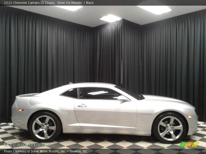 Silver Ice Metallic / Black 2013 Chevrolet Camaro LS Coupe