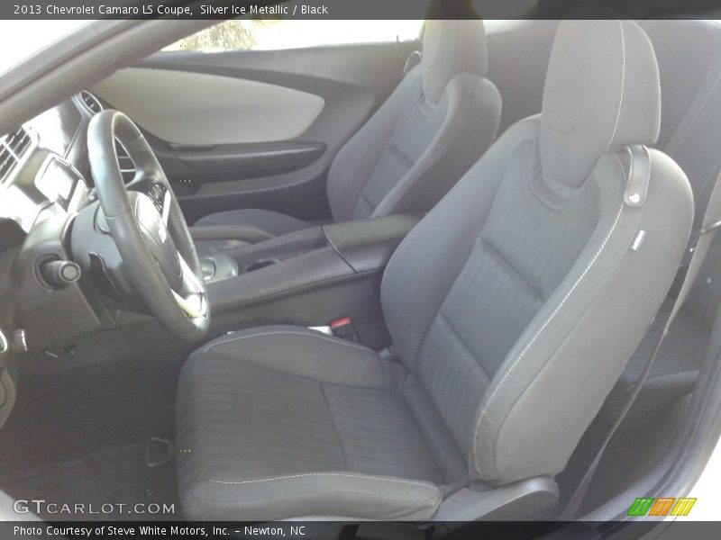 Silver Ice Metallic / Black 2013 Chevrolet Camaro LS Coupe