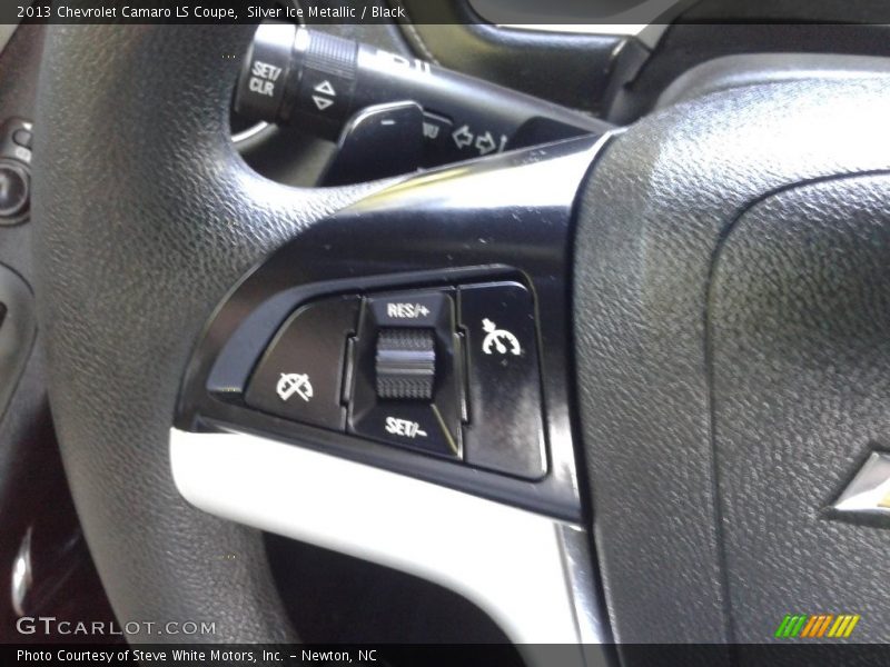 Silver Ice Metallic / Black 2013 Chevrolet Camaro LS Coupe