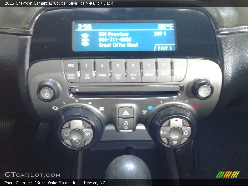 Silver Ice Metallic / Black 2013 Chevrolet Camaro LS Coupe
