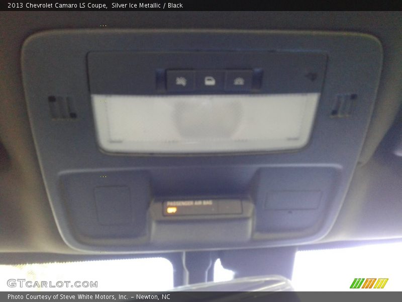 Silver Ice Metallic / Black 2013 Chevrolet Camaro LS Coupe