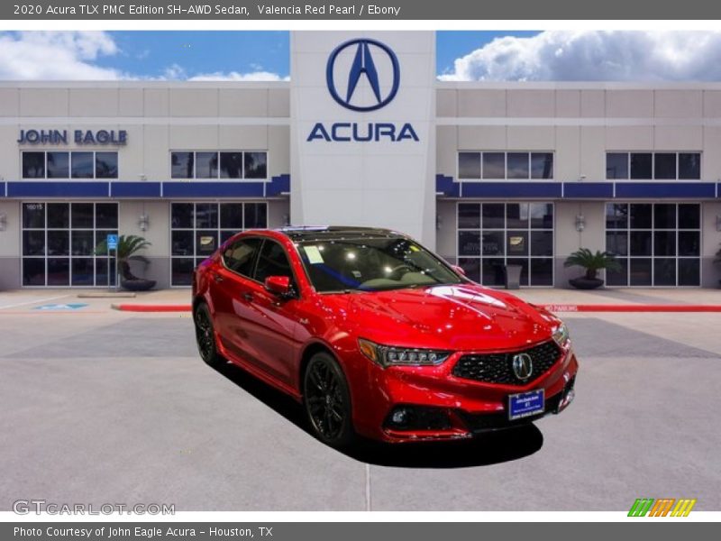 Valencia Red Pearl / Ebony 2020 Acura TLX PMC Edition SH-AWD Sedan