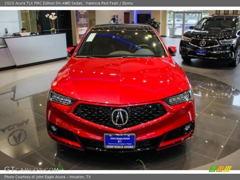 Valencia Red Pearl / Ebony 2020 Acura TLX PMC Edition SH-AWD Sedan
