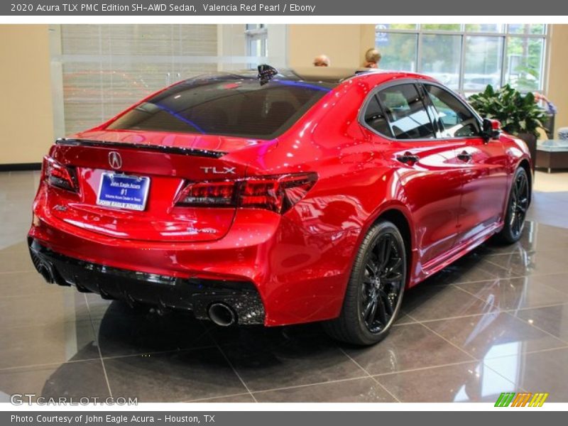 Valencia Red Pearl / Ebony 2020 Acura TLX PMC Edition SH-AWD Sedan