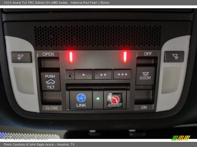 Controls of 2020 TLX PMC Edition SH-AWD Sedan