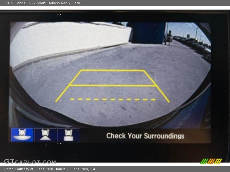 Milano Red / Black 2019 Honda HR-V Sport
