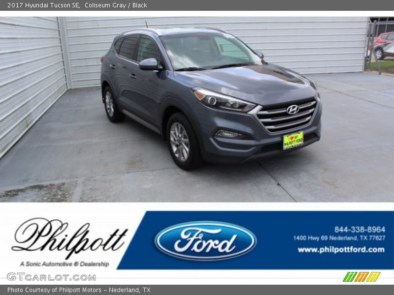 Coliseum Gray / Black 2017 Hyundai Tucson SE