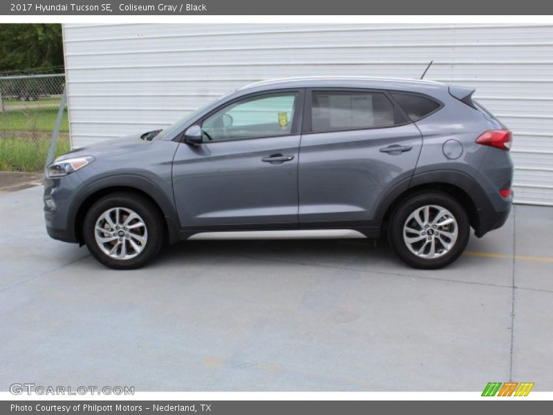 Coliseum Gray / Black 2017 Hyundai Tucson SE