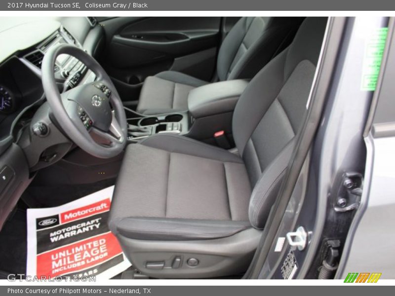 Coliseum Gray / Black 2017 Hyundai Tucson SE