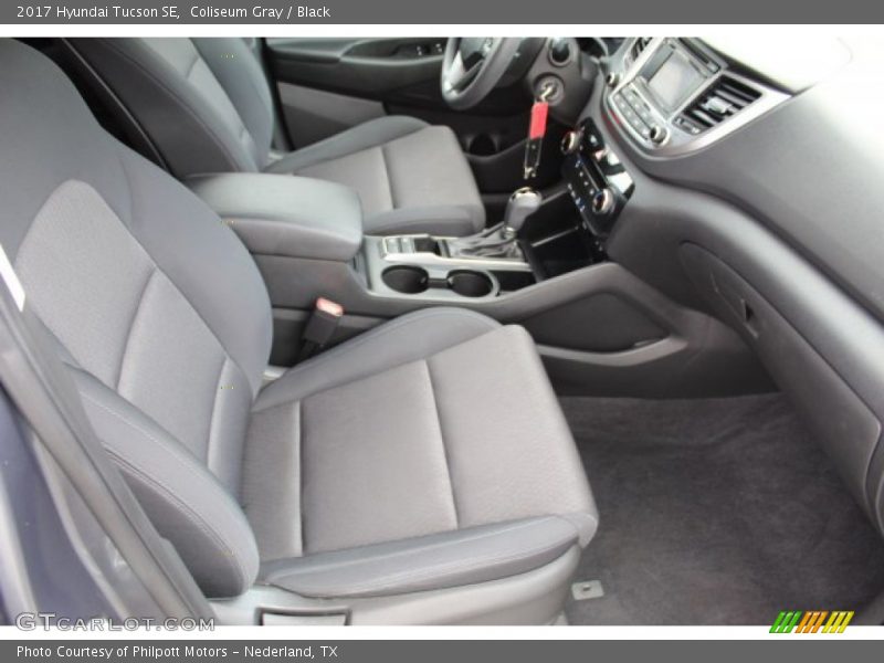Coliseum Gray / Black 2017 Hyundai Tucson SE