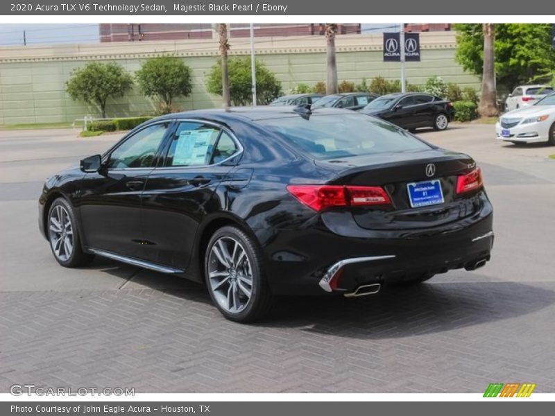 Majestic Black Pearl / Ebony 2020 Acura TLX V6 Technology Sedan