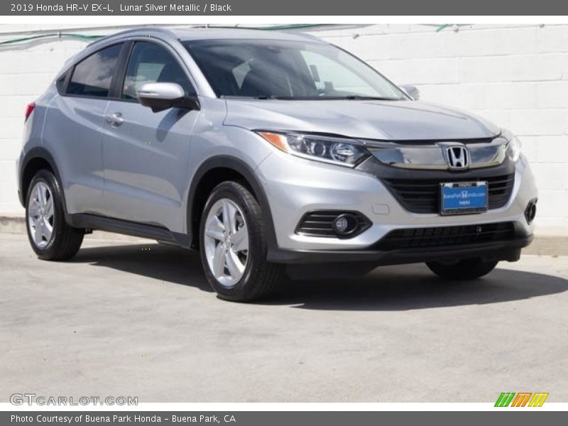 Lunar Silver Metallic / Black 2019 Honda HR-V EX-L