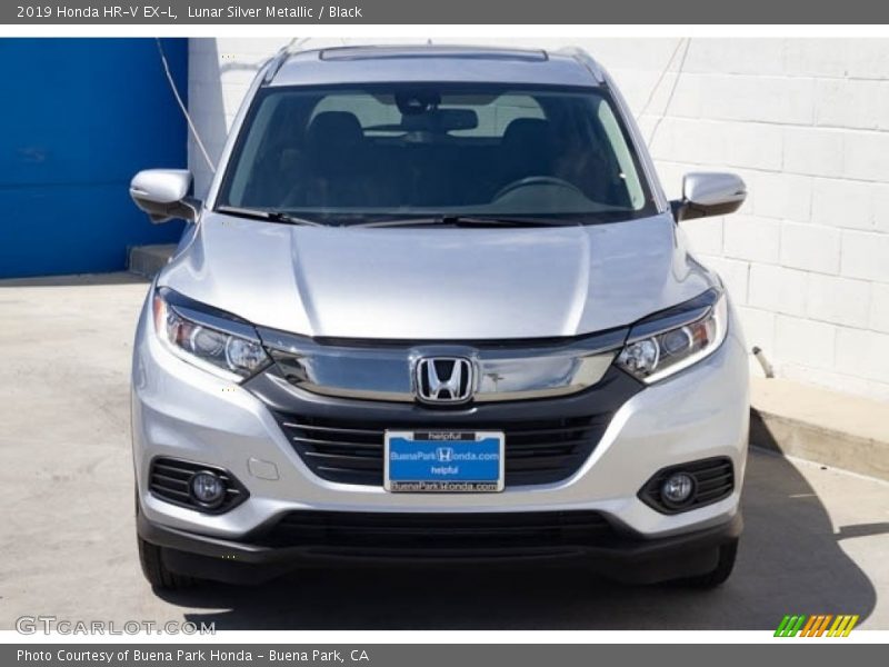Lunar Silver Metallic / Black 2019 Honda HR-V EX-L