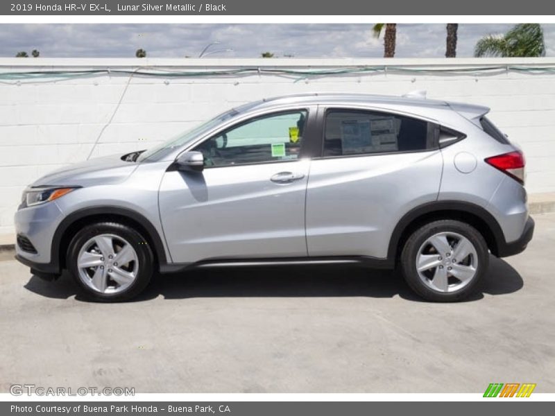 Lunar Silver Metallic / Black 2019 Honda HR-V EX-L