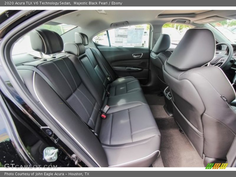 Rear Seat of 2020 TLX V6 Technology Sedan