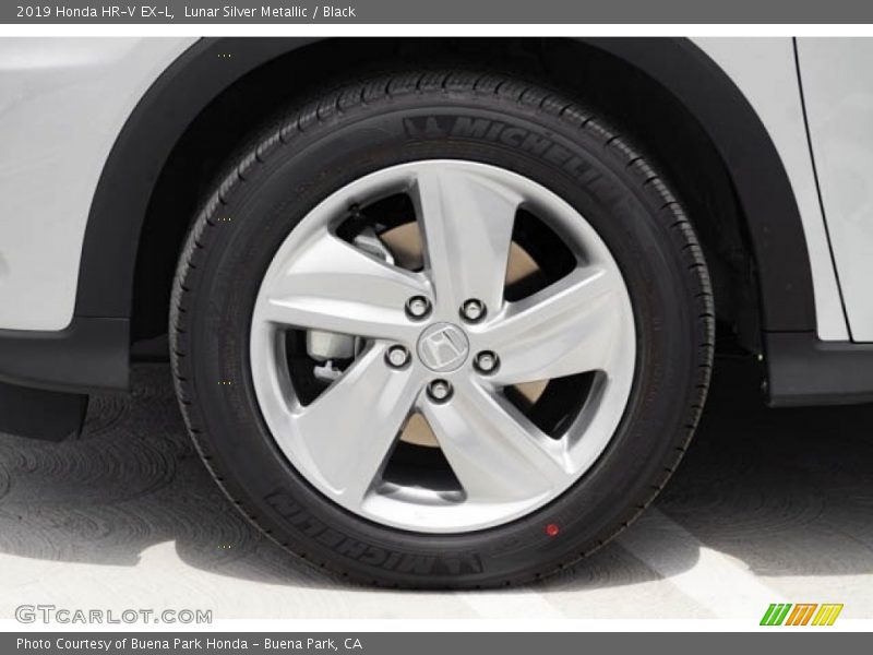 Lunar Silver Metallic / Black 2019 Honda HR-V EX-L