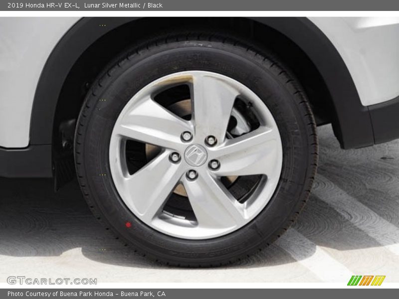 Lunar Silver Metallic / Black 2019 Honda HR-V EX-L