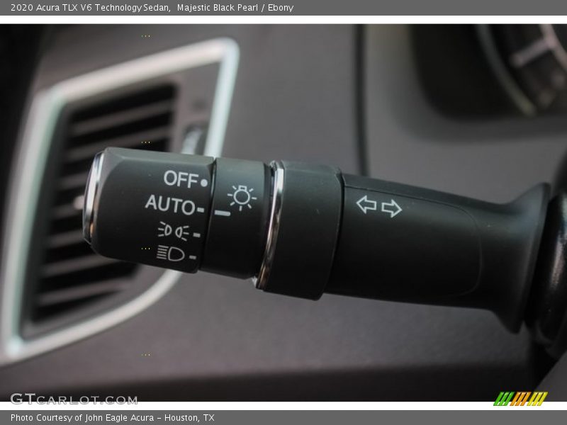 Controls of 2020 TLX V6 Technology Sedan