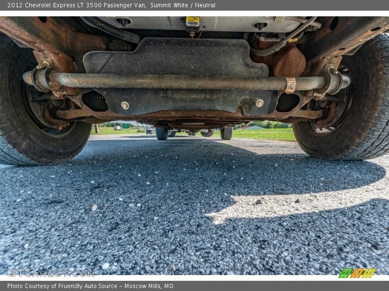 Summit White / Neutral 2012 Chevrolet Express LT 3500 Passenger Van