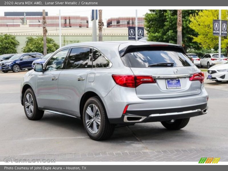 Lunar Silver Metallic / Graystone 2020 Acura MDX AWD