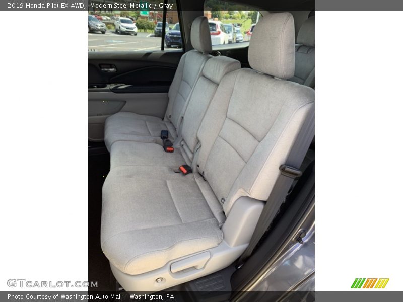 Modern Steel Metallic / Gray 2019 Honda Pilot EX AWD