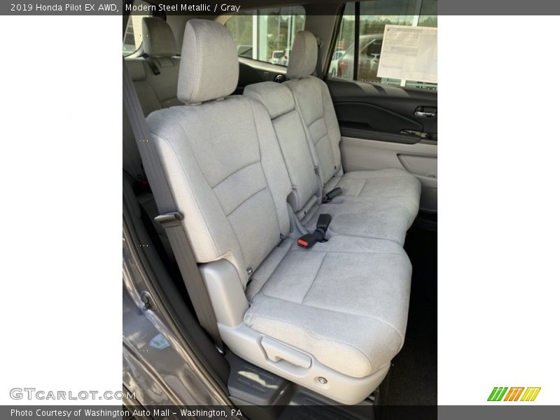 Modern Steel Metallic / Gray 2019 Honda Pilot EX AWD