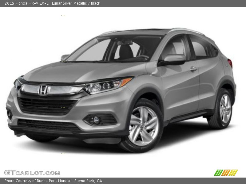 Lunar Silver Metallic / Black 2019 Honda HR-V EX-L