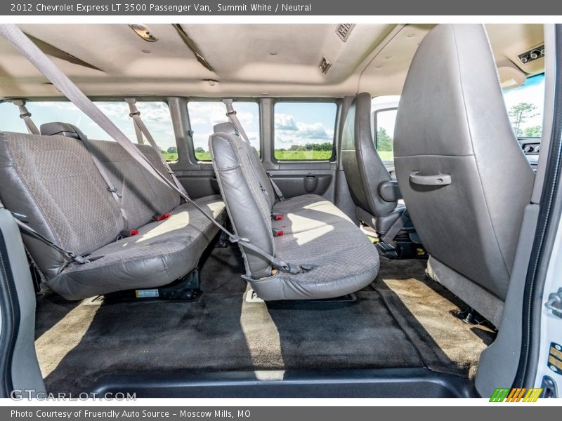 Summit White / Neutral 2012 Chevrolet Express LT 3500 Passenger Van