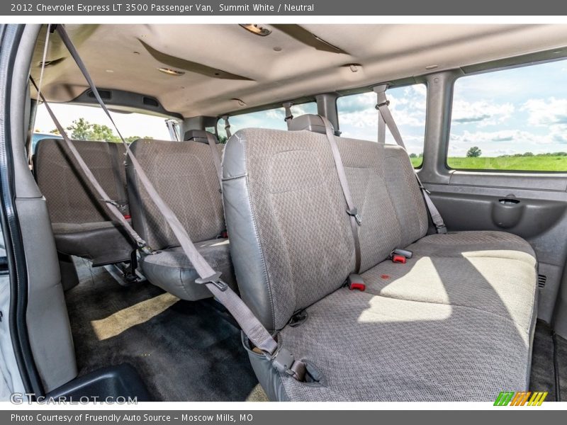 Summit White / Neutral 2012 Chevrolet Express LT 3500 Passenger Van
