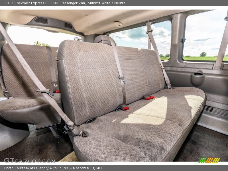 Summit White / Neutral 2012 Chevrolet Express LT 3500 Passenger Van