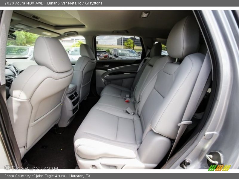 Rear Seat of 2020 MDX AWD