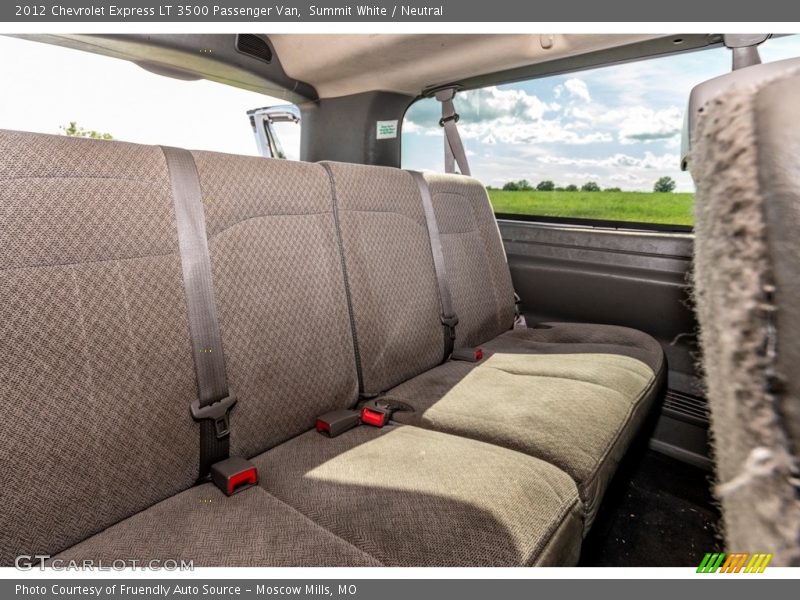 Summit White / Neutral 2012 Chevrolet Express LT 3500 Passenger Van